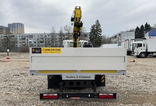 JAC N120L КМУ HYVA HST6.3 E3 (6т) БОРТ 6,3×2,54×0,6м